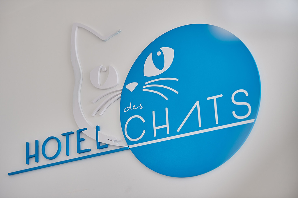 Un hôtel 100 % Félin à Tain l&rsquo;Hermitage dans la Drôme.